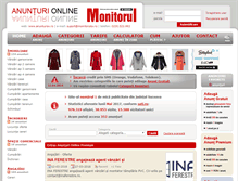 Tablet Screenshot of anunturi.monitorulsv.ro